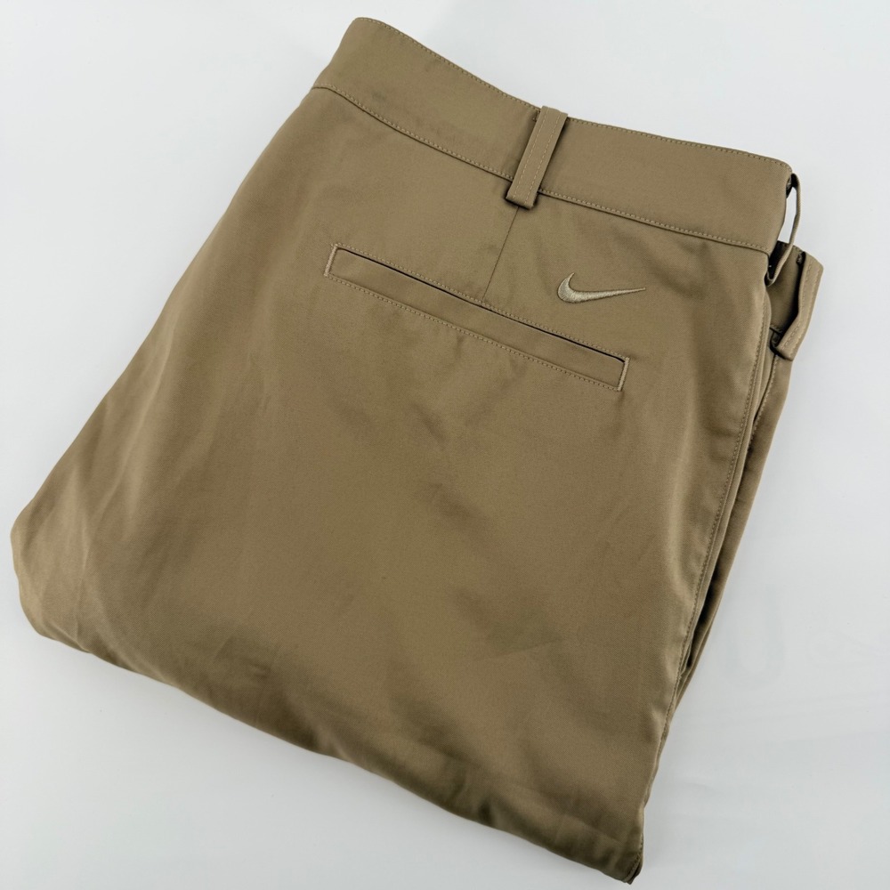 Nike Golf Tour Performance Dri-FIT Shorts Khaki Tan 509179-235 Size 36